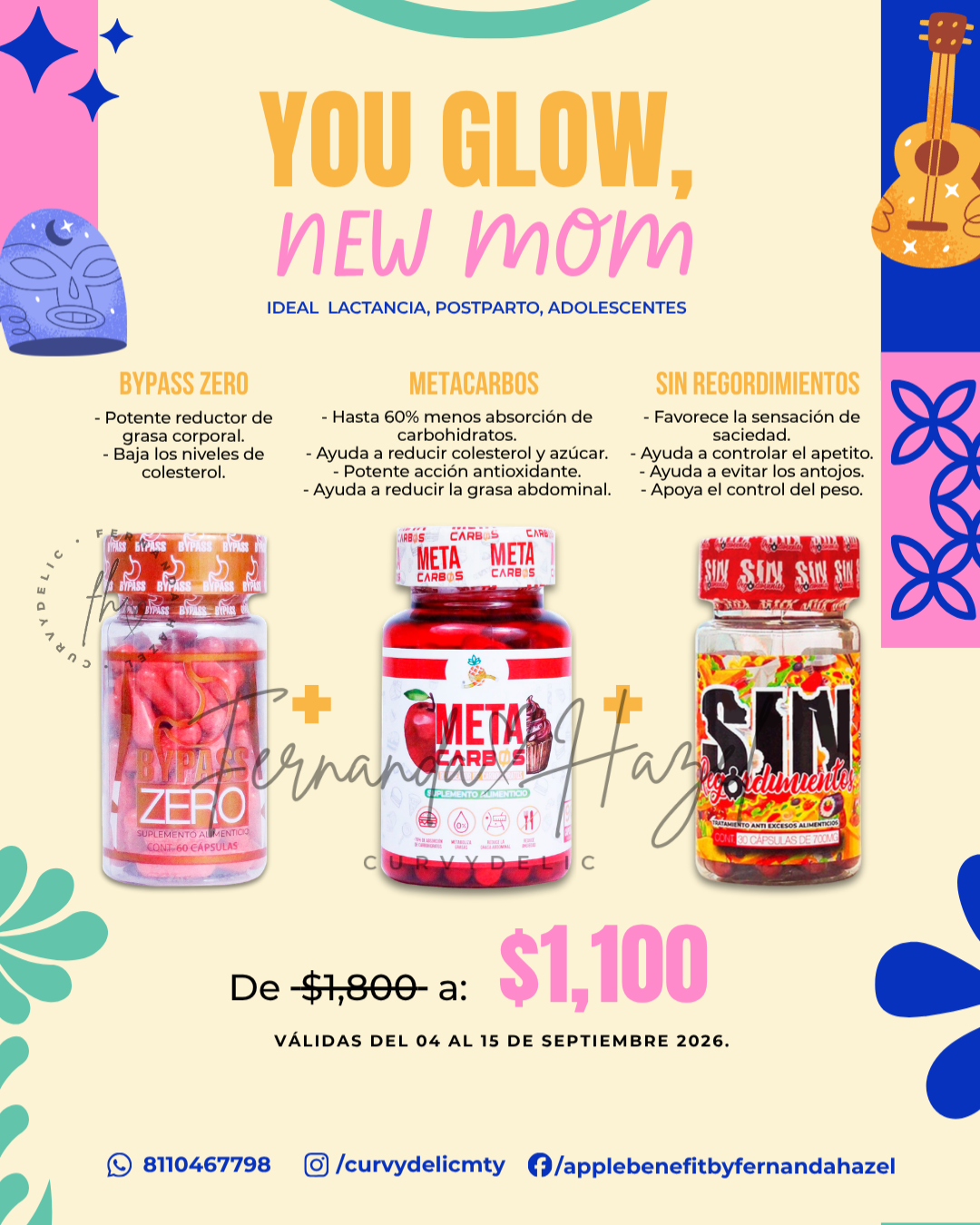 You glow,new mom